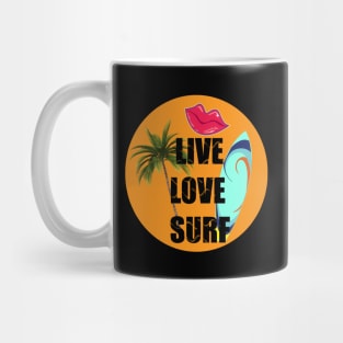 Live Love Surf Mug